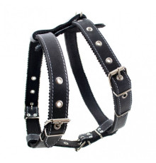 Нагрудник кожаный "Боксер-2" для собак