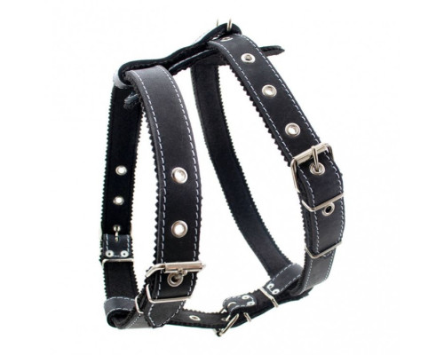 Нагрудник кожаный "Боксер-2" для собак