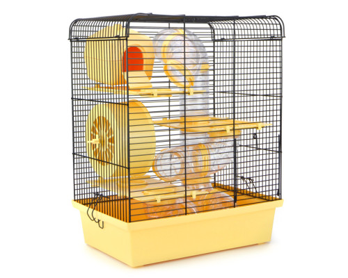 Клетка для грызунов ХОМЯК 3 ЛЮКС
