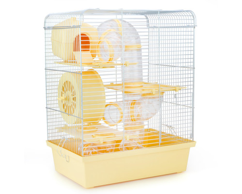 Клетка для грызунов ХОМЯК 3 ЛЮКС