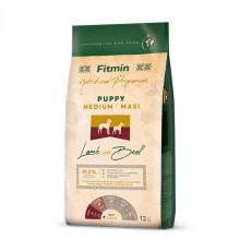 Fitmin dog medium maxi puppy lamb & beef/ Фітмін Дог Медіум Максі Пуппі Ламб & Біф 2,5 kg