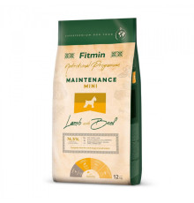 Fitmin dog mini maintenance lamb & beef/ Фітмін Дог Міні Мейнтненс Ламб & Біф 12 kg
