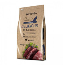 Fitmin cat Purity Delicious/ комплексний корм для вибагливих дорослих котів (дичина), 400 г
