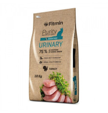 Fitmin cat Purity Urinary/ комплексний корм для дорослих котів з позитивним ефектом на сечову систему (індичка), 10 кг