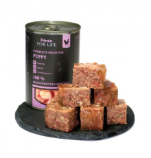 Fitmin dog For Life tin puppy chicken / комплексний консервований корм для цуценят, курка, 400г