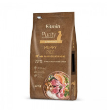 Fitmin dog Purity Rice Puppy Lamb&Salmon / комплексний корм з рисом для цуценят, вагітних і лактуючих самок усіх порід собак (баранина, лосось) 2кг