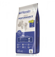 Fitmin dog maxi performance 12 kg / повноцінний висококалорійний корм для дорослих собак великих порід, 12 кг
