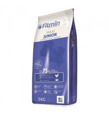 Fitmin dog maxi junior / повноцінний корм для цуценят великих і гігантських порід віком від 5-ти до 18-ти місяців, 3 кг