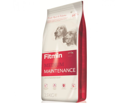 Полноценный корм средней калорийности для взрослых собак средних пород, 12 кг