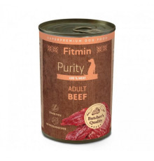 Fitmin dog Purity tin beef 400 г/ холістик консерва для собак яловичина