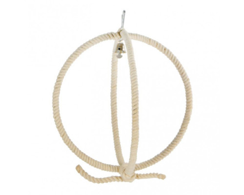 Кільця переплетені з дзвоником, 15см