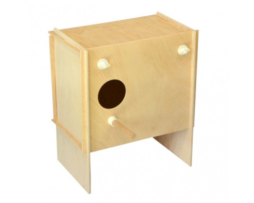 Дуплянка для німфи (30см х 20см х 27см)