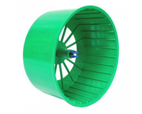 Барабан пластмасовий для хом'яка з защіпкою, суцільний