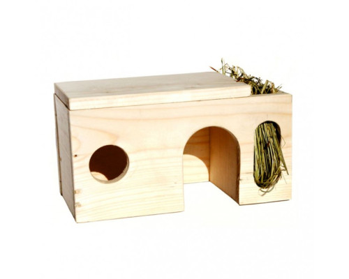 Будинок з годівничкою для шиншил, морських свинок