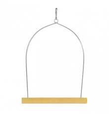 Гойдалка для папуг дерев'яна, 17 см