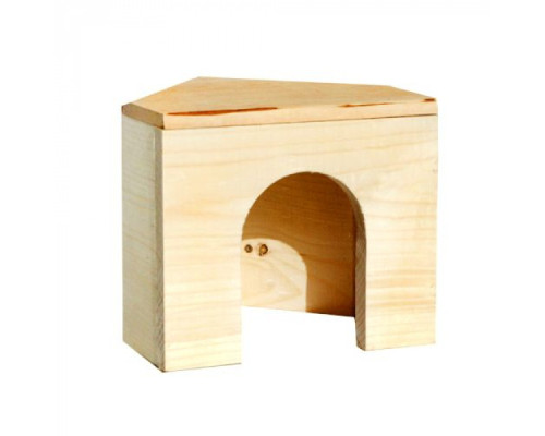 Будинок кутовий для шиншил, морських свинок (16 х 16)