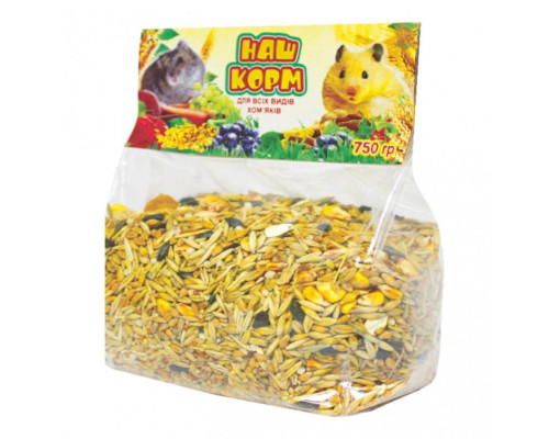Наш Корм для хом'яків 750 г