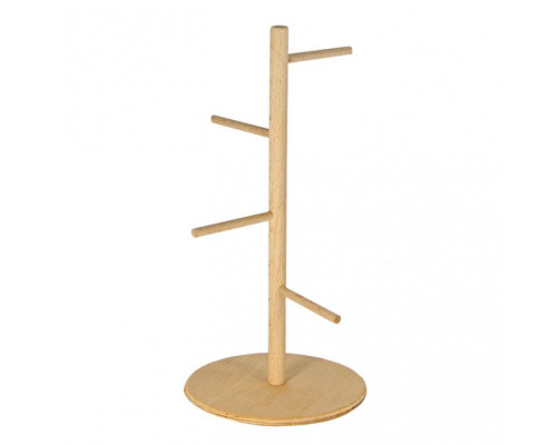 Лесенка деревянная "елочка" на подставке (25 см)