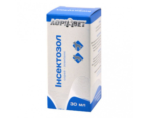 ІНСЕКТОЗОЛ, спрей проти бліх з мікродозатором