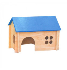 Домик для морских свинок (цвет, дерево)