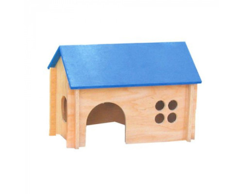Домик для морских свинок (цвет, дерево)