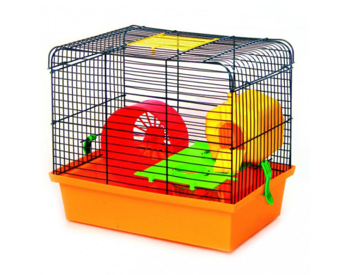 Клетка для грызунов ХОМЯК 1 ЛЮКС