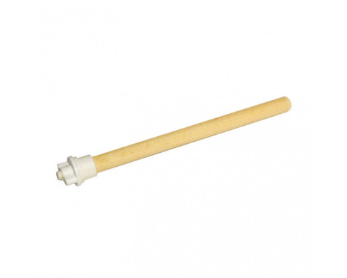 Жердинка дерев'яна з закруткою, 14мм / 20 см