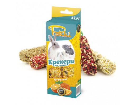 Г-цитрусовый крекер для грызунов премиум класса