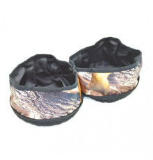 Миски подвійні для корму, води "Турист"