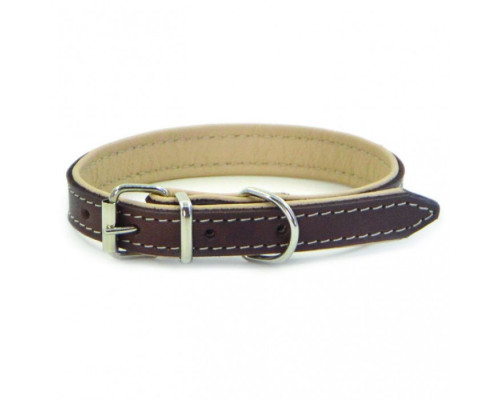 Нашийники шкіряні подвійні SOFT