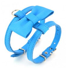 Нагрудники для малих тварин з натуральної шкіри "Метелик"