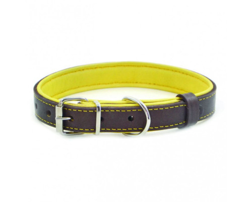 Нашийники шкіряні подвійні SOFT