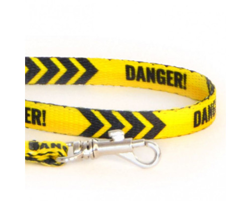 Повід капроновий ПКЛ "Danger" 1.0/120