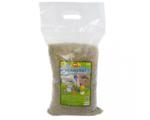 РОККІ Гранулят для шиншил, 5кг