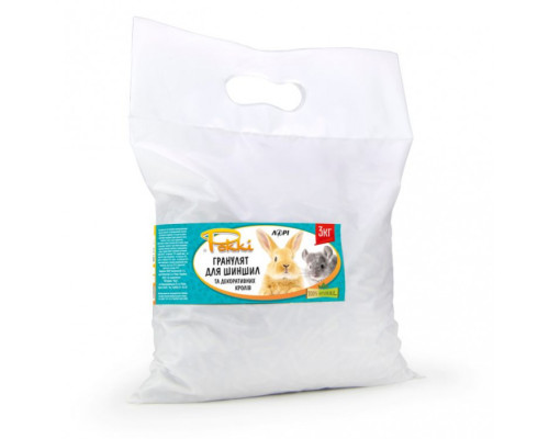 Роккі Гранулят для шиншил та декоративних кролів 3 кг